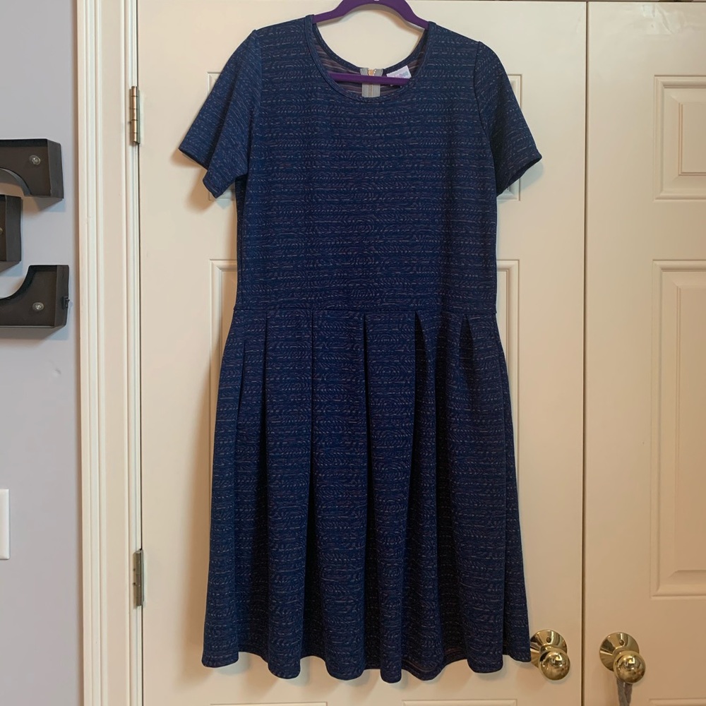 Blue Swing Dress
